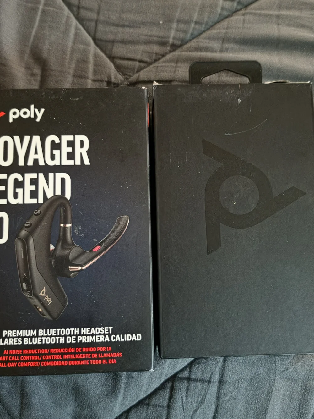POL Voyager Legend 50 Black Bluetooth Headset